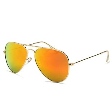 Imagem de Stylish Fashion Pilot Style Optical Glass Lens Sunglasses Vintage Classic Sun Glasses Oculos,8,China