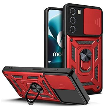 Imagem de For Motorola Moto G200 5G / Edge S30 Sliding Camera Cover Design TPU+PC Phone Case