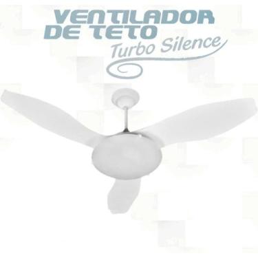 Imagem de Ventilador Teto Silencioso 110V 127/220V Com Luminária Novo - Eficiven