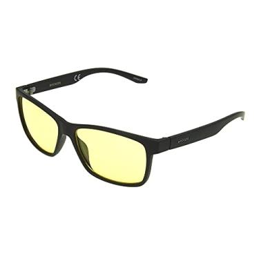 Imagem de Dockers Men's Tex Sunglasses Night Driver Glasses Rectangle, Black, 54mm