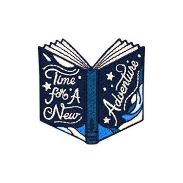 Imagem de Winks For Days Time for a New Adventure Book bordado com ferro