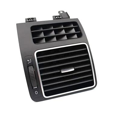 Imagem de JESYMBX Para Volkswagen Caddy Touran 2004-2016 dianteiro traseiro esquerdo centro cromado console CA saída de ar condicionado