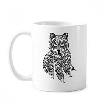 Imagem de Caneca de cerâmica para bebê guaxinim pintura humana silenciosa cerâmica xícara de café porcelana louça