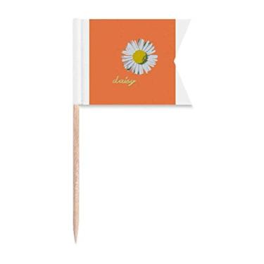 Imagem de Bandeiras de palito de dente ingênuas da Itália para marcação de etiquetas para bolo de festa, comida e queijos