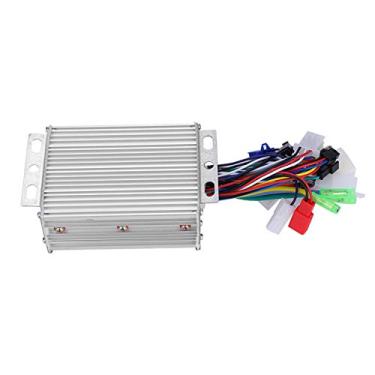 Imagem de Bnineteenteam Controlador de motor sem escovas de 450 W, controlador de motor de velocidade de liga de alumínio para elétrico (24V/36V 450W)