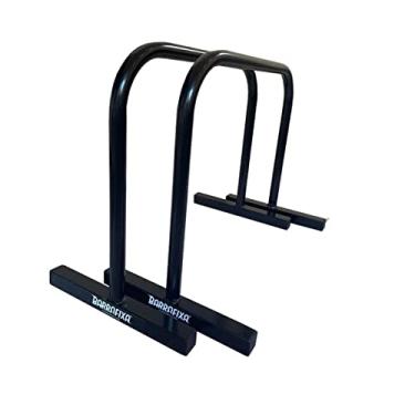 Imagem de Barra Apoio Flexão Chão Treino Paralela Peito Ombro Fitness