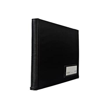 Imagem de Pasta catálogo Ofício 245x335mm 100 envelopes 0,12 preta 4 parafusos 1 unid - ACP