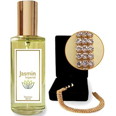 Imagem de Perfume Feminino Jasmin Imperial 60ml + Pulseira