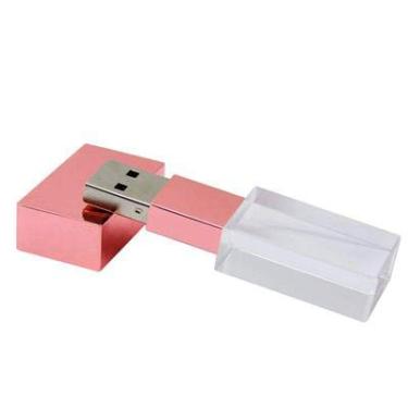Imagem de Pen drive em vidro e aço polido16 gigas - JL PEN 811B