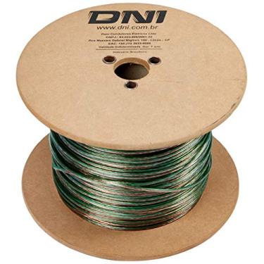 Imagem de DNI HFX 2X14-CR B Cabo Paralelo para Som 400W/4 Ohm, Cristal Vermelho, 2 x 14 mm² x 400 m