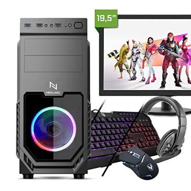 Imagem de KIT - Pc Gamer Smart PC SMT81773 i5 8GB (GT 1030 2GB) 1TB + Monitor 19,5