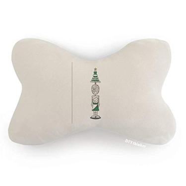 Imagem de DIYthinker Almofada para decoração de pescoço Egypt Mummy Horus Árvore de Natal 01 para carro