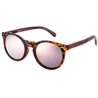 Imagem de Óculos de Sol HU WOOD Polarizados Óculos de Sol Design Madeira Bambu Oval com Proteção Uv400 (C2)