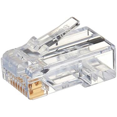 Imagem de Platinum Tools Conector 100010B EZ-RJ45 Cat6, pacote com 100