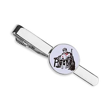 Imagem de Vela de propaganda chinesa vermelha com clipe de gravata para presente homem de negócios