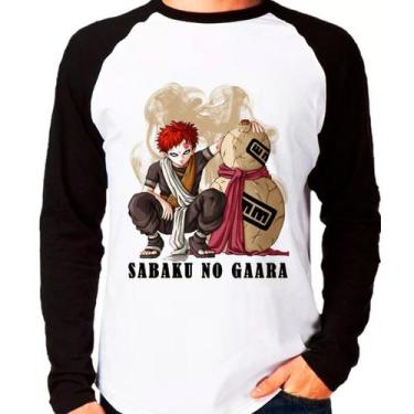 Camiseta Manga Longa Akatsuki Naruto - Piticas