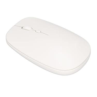 Imagem de Mouse Sem Fio, Mouse Bluetooth de Modo Duplo de 2,4 GHz, DPI Ajustável de 3 Velocidades, Mouse Sem Fio Recarregável Fino e Silencioso Compatível Com Laptop MAC Android MAC