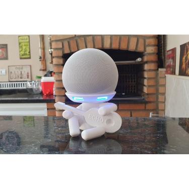 Imagem de Suporte Amazon Alexa Echo Dot 3 E 4. Tema Robert Plant Decoração