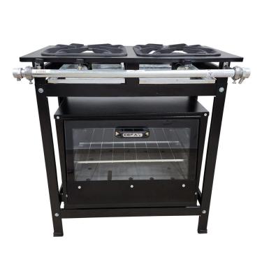 Imagem de Fogão 2 Bocas Simples Cefaz com Forno Linha Gold Alta Pressão CFZG-119