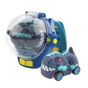 Imagem de Kasituny Relógio RC Carro Mini Desenhos Animados RC Carro Controle Relógio Criativo Crianças Brinquedo Presente Azul