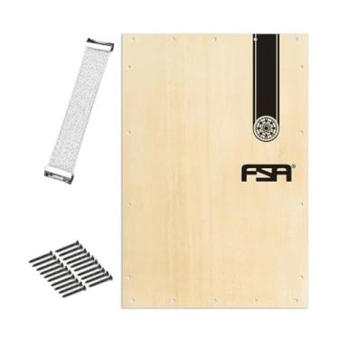 Imagem de Pele Tampa Natural FSA Para Cajon Standard Com Esteira e Par