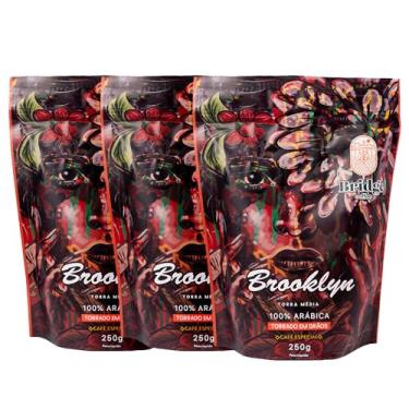 Imagem de 3 Café Torrado Arábica Em Grãos/moídos 250g Especial (Grãos)