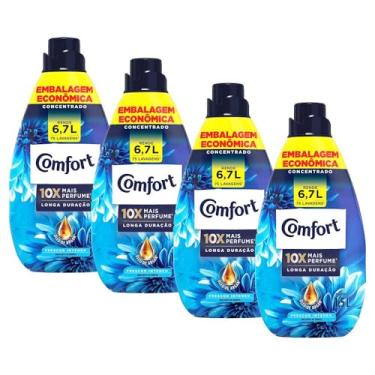 Imagem de Kit 4 Amaciantes Comfort Concentrado Intensivo Intense 1,5l