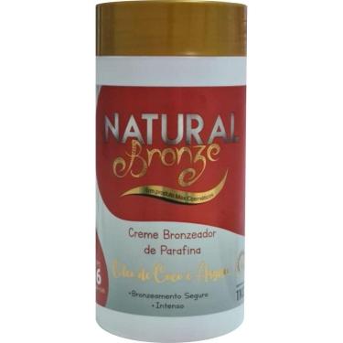 Imagem de Creme Bronzeador Óleo de Coco e Argan 1Kg - NATURAL BRONZE COSMÉTICOS