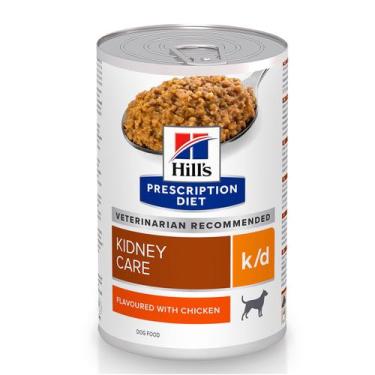 Imagem de Ração Úmida Hill S Prescription Diet K/D Cães Cuidado Renal 370G