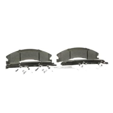 Imagem de Bosch BE1565H Conjunto de pastilhas de freio a disco azul com ferragens para Nissan NV1500/2500/3500 2012-15 – Dianteiro/traseiro