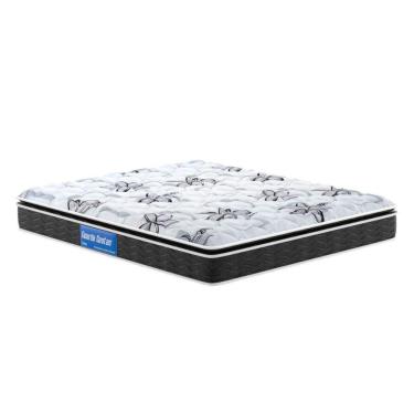 Imagem de Colchão King Espuma D40/20 Guarda Costas Premium Hiper Firme Euro Pillow Black (193x203x22) - Probel