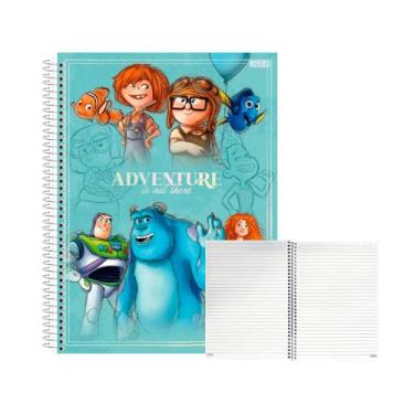 Imagem de Caderno Univ. 1 Matéria 80Fls Disney 100 Pixar Sd Inovações - Sao Domi