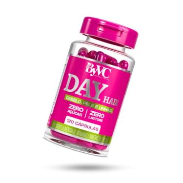 Imagem de Vitamina para cabelo, pele e unhas, Biotina, Ácido pantotênico, Cisteína, Tiamina, Ferro e mais 11 Vitaminas 120 Cápsulas