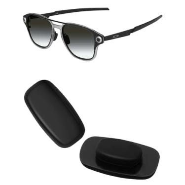 Imagem de Mryok Protetores de nariz de substituição para óculos de sol Oakley Latch Alpha & Lugplate - Preto