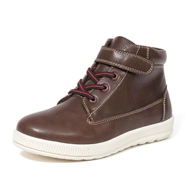 Imagem de Deer Stags Landry Tênis infantil infantil juvenil, Marrom escuro, 2 Big Kid