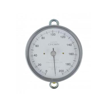 Imagem de Dinamômetro Circular Analógico Força Faixa 0 A 200Kgf Aço Tração Alumínio Ar-200 Portátil Instrutherm