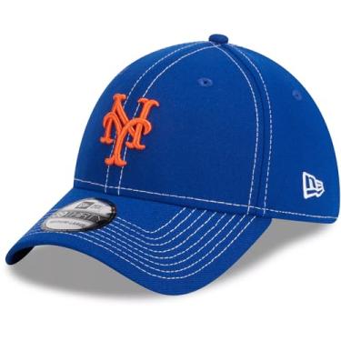 Imagem de New Era Boné NY New York Mets 39THIRTY Classic Stretch Fit, Azul, M-G