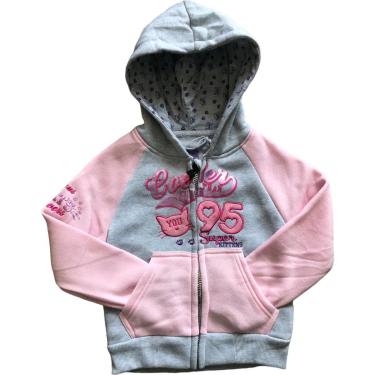 Imagem de Blusa De Moletom Casaco Infantil Menina Gatinho Olyns-Feminino