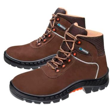 Imagem de Bota Segurança Ocupacional Epi Marluvas Premier 75bpr29 Msmc (MARROM, BR, Adulto, Numérico, 40)