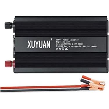 Imagem de Inversor de energia para carro 600W Inversor de onda senoidal modificada DC 12V / 24V para AC 220V 230V 240V Transformador Inversor Conversor de tensão com porta de carregamento USB e displa