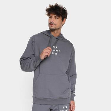Imagem de Moletom New Balance Iconic Capuz Masculino-Masculino