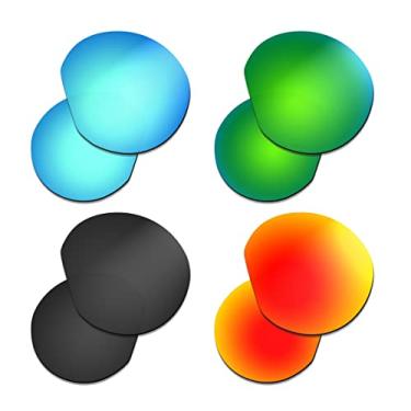 Imagem de Prizo ORL Lentes polarizadas de reposição para óculos de sol Oakley Clifden OO9440 - Multiopções (preto + vermelho + azul + verde)