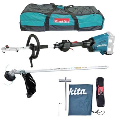 Imagem de Multifuncional a Bateria 36V (18V + 18V) com Implemento de Roçadeira e Bolsa sem Bateria e Carregador Makita DUX60ZM3