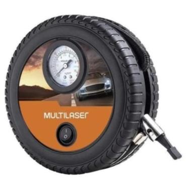 Imagem de Compressor De Ar Mini Bateria Portátil Multilaser Au615 12V
