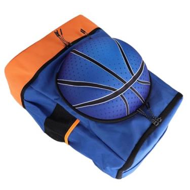 Imagem de Mochila de Basquete, Bolsa de Basquete, Bolsa de Bola de Futebol Com Compartimento para Sapatos, Mochila de Pano Oxford, Bolsa Esportiva para Vôlei e Futebol Ao Ar (Bola tamanho 4)