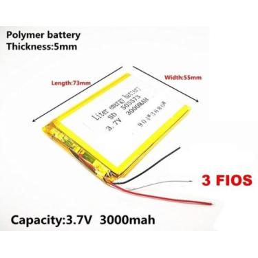 Imagem de Bateria Tablet Fs-m3g796 Gt 3 Fios 3000 Mah  - bgb