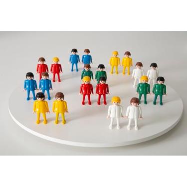 Imagem de Kit bonecos Playmobil - 10 mulheres + 10 homens + 2 bebês - Bonecos para Constelação Familiar