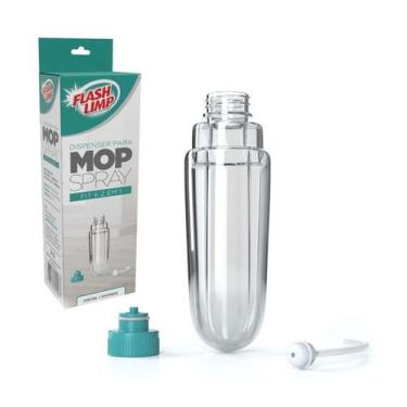 Imagem de Garrafa Dispenser Para Mop Spray Fit E 2 Em 1 365ml Refil - FLASH LIMP