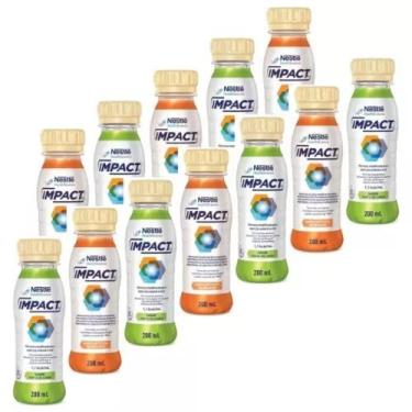 Imagem de Impact Nestlé  kit Com 12 frascos  200ML  - Escolha O Sabor - Nestlé I