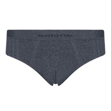 Imagem de Cueca Masculina Selene Slip Azul Mescla - 11073, EG, Azul